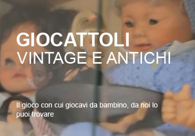 Giocattoli, cerca il gioco che avevi da bambino